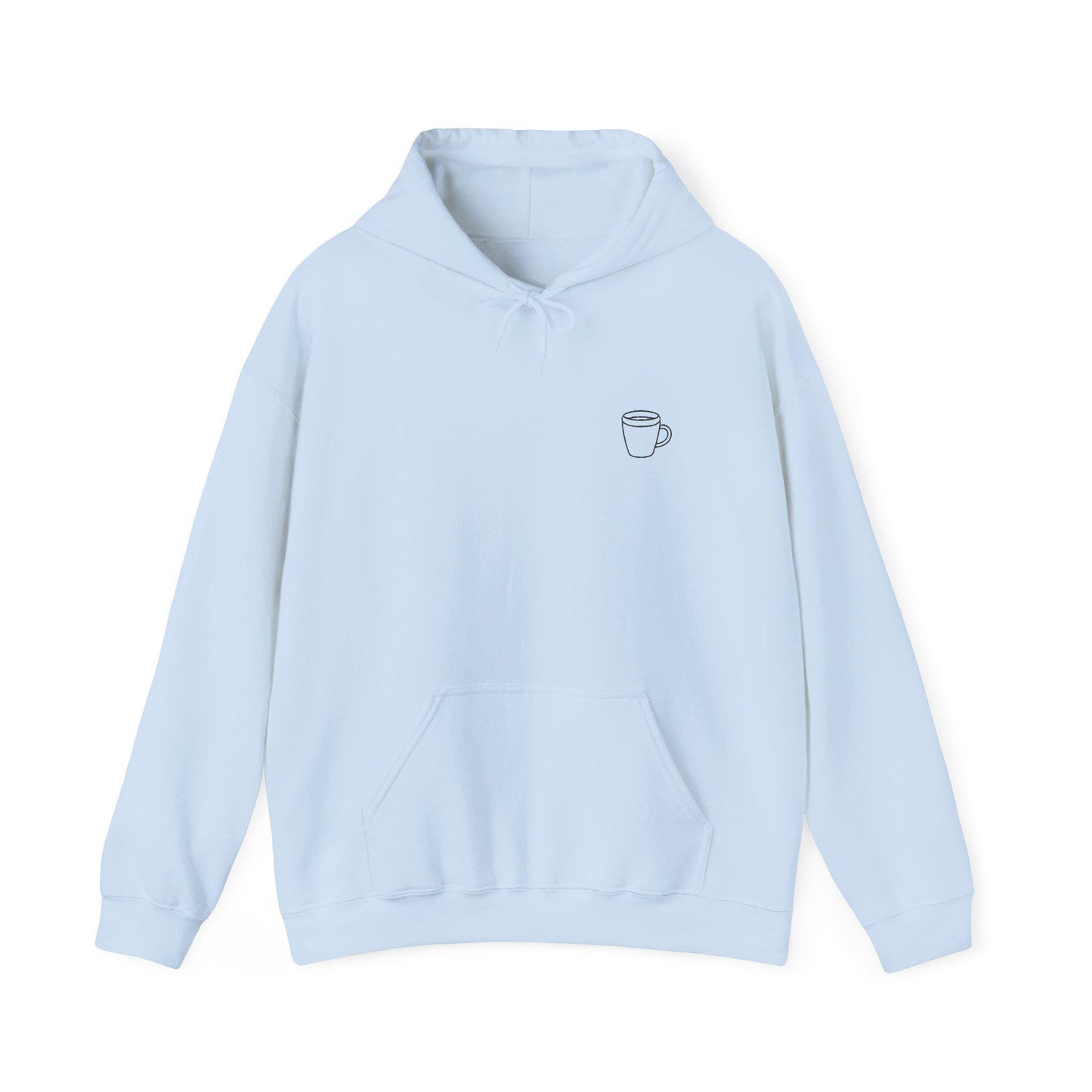 Cozy Coffee Cup Hoodie | Unisex Soft Hooded Sweatshirt for Chill Days, Gift for Coffee Lovers, Casual Loungewear, Perfect for Fall
