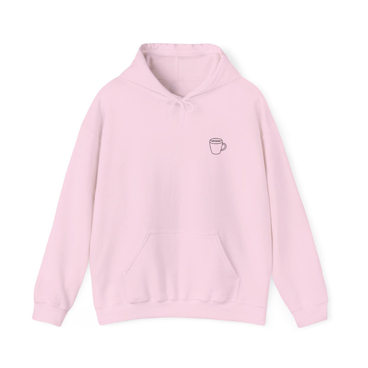 Cozy Coffee Cup Hoodie | Unisex Soft Hooded Sweatshirt for Chill Days, Gift for Coffee Lovers, Casual Loungewear, Perfect for Fall