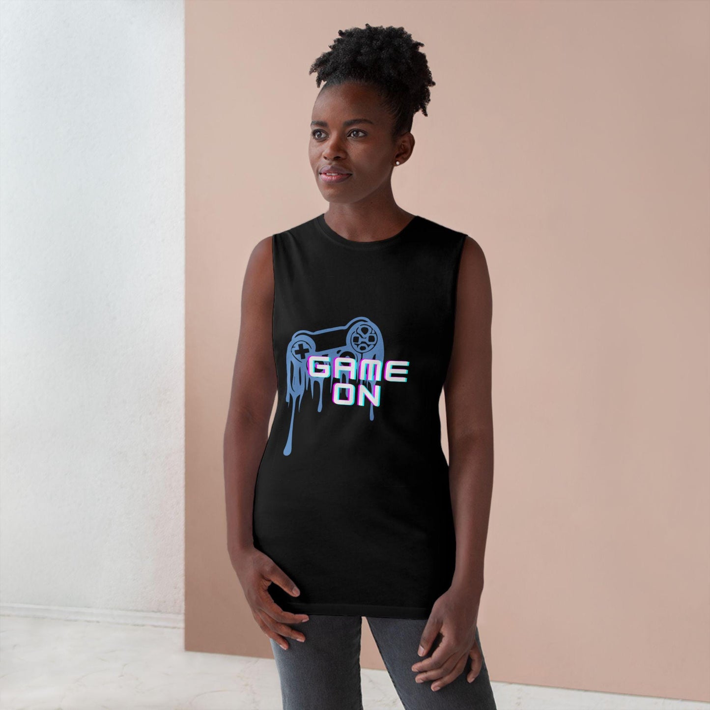 Unisex Gamer Tank Top, Casual Gaming Sleeveless Tee, Retro Video Game Apparel, Fun Gift for Gamers, Summer Workout Shirt