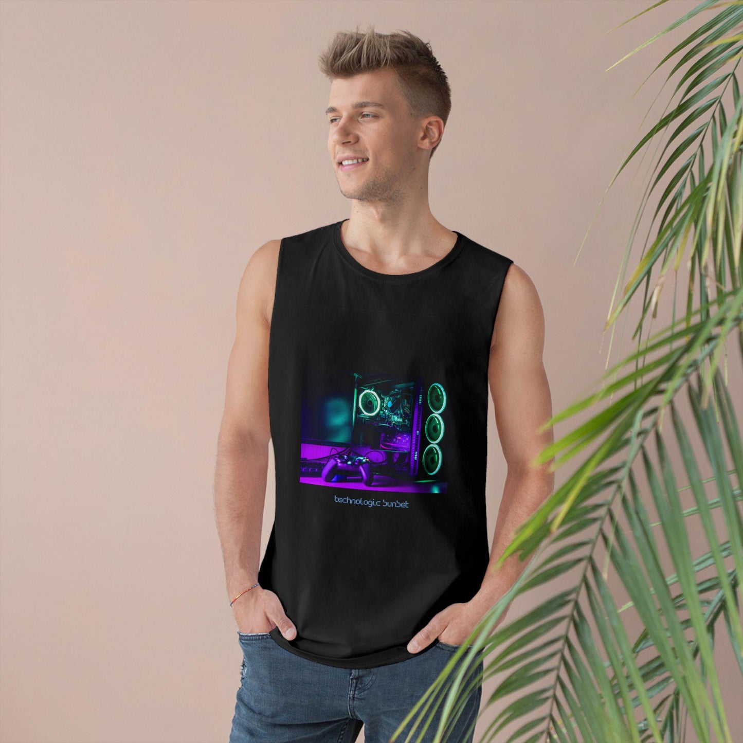 Gaming Vibe Unisex Tank Top, Perfect for Gamers, Tech Enthusiasts, Comfortable Summer Wear, Birthday Gift, Cosplay, Casual Outfit