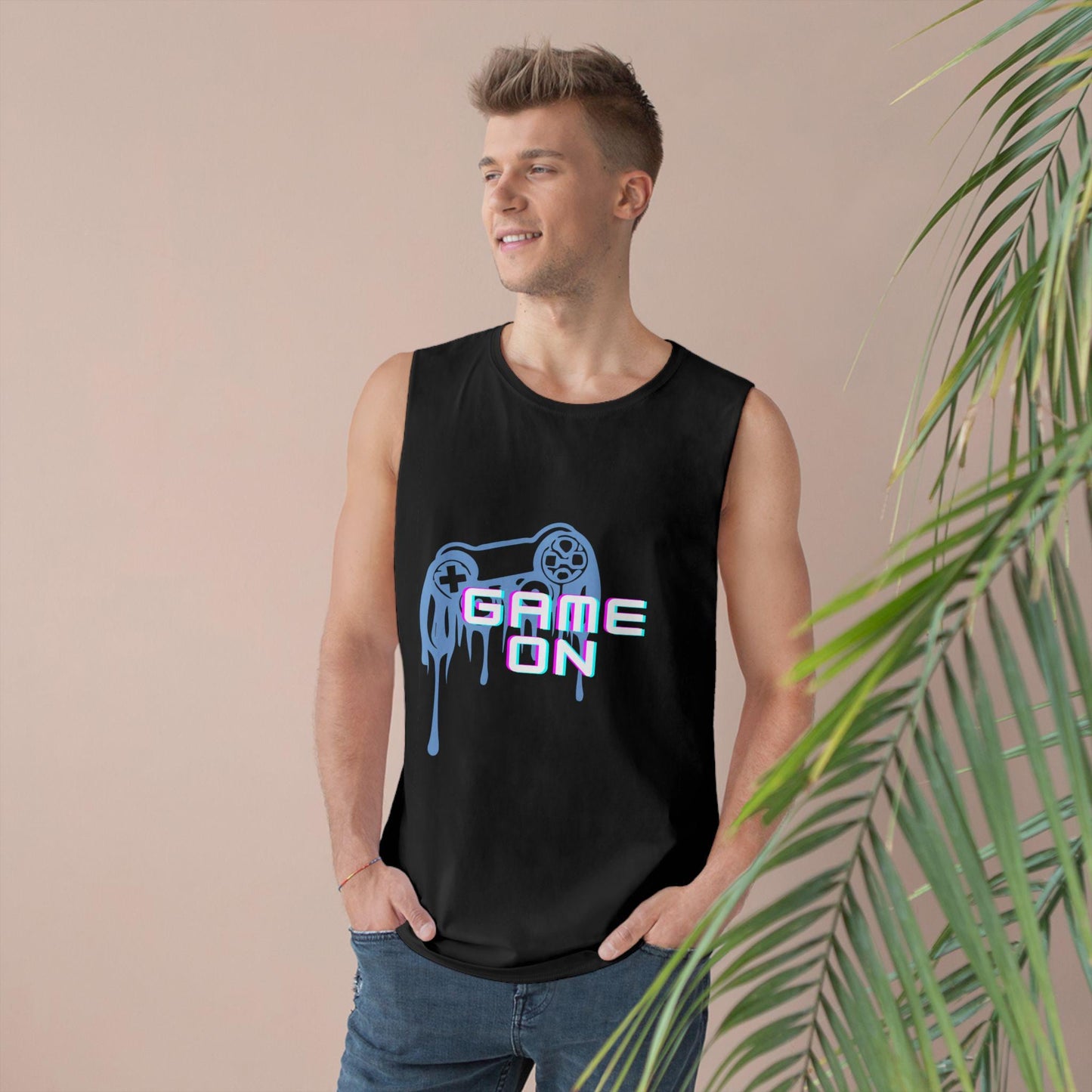 Unisex Gamer Tank Top, Casual Gaming Sleeveless Tee, Retro Video Game Apparel, Fun Gift for Gamers, Summer Workout Shirt