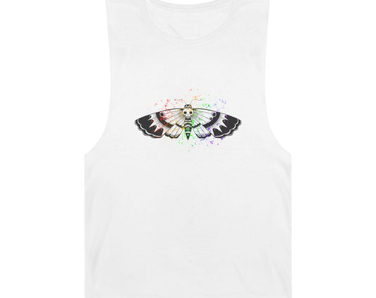 Unisex Moth Graphic Tank Top